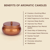 Lybe Lagom Gold Jar Candles (220 gms)